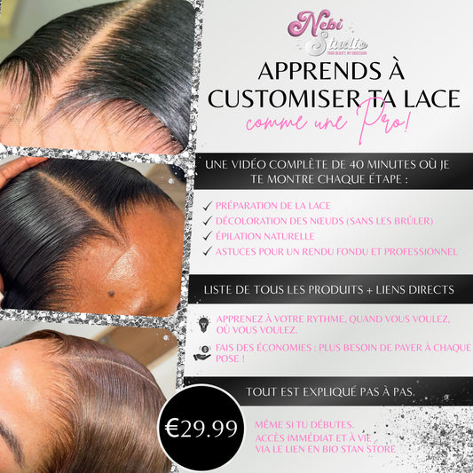 Customise ta Lace Comme une Pro–Le Tuto Qui Change