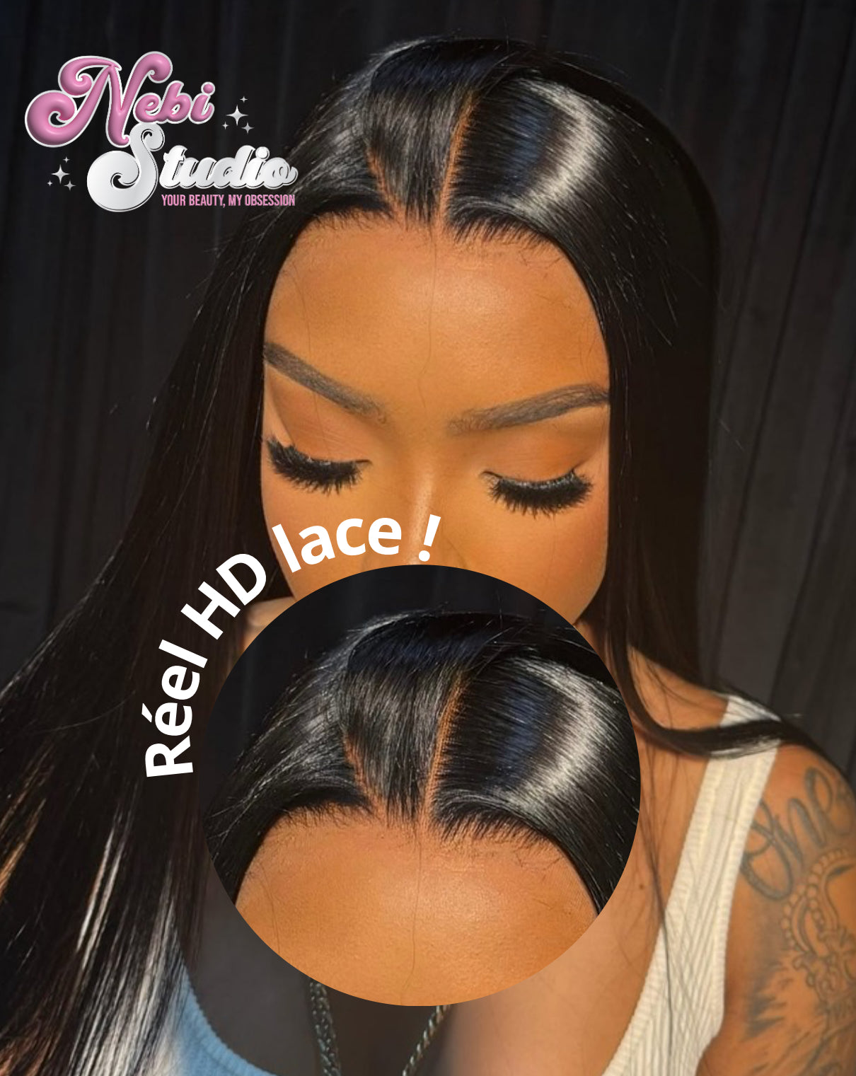 Perruque Lisse